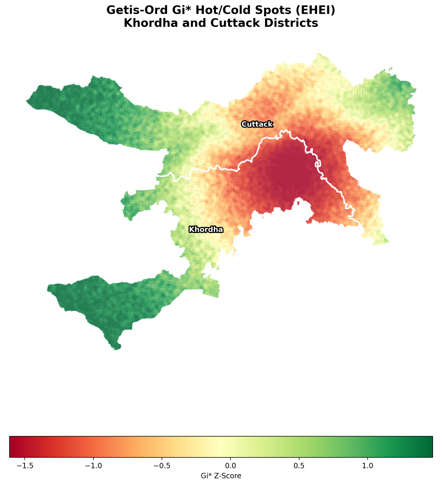 Getis-Ord Gi* Hotspots